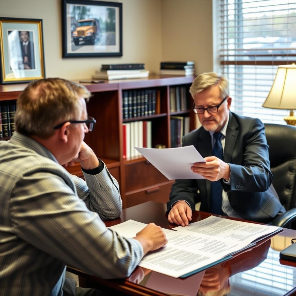 Truck Driver Traffic Violation Lawyer Cape May County